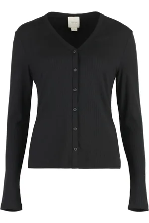 Calvin Klein Ribbed buttoned cardigan
