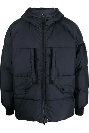 Stone Island Compass-patch puffer jacket