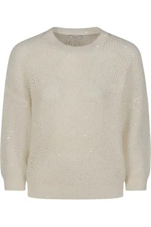 PESERICO SIGN Sequin-embellished knit sweater