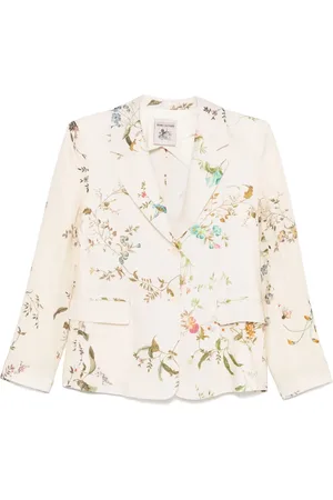 SEMICOUTURE Floral blazer