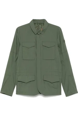save the duck Logo-patch lightweight jacket