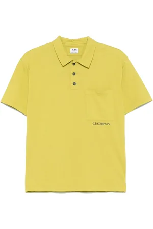 C.P. Company Logo-print polo shirt