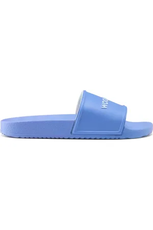 Woolrich Logo-embossed flip flops