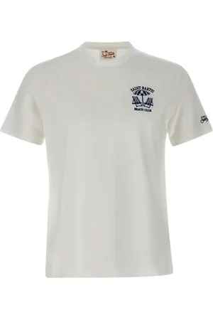 MC2 SAINT BARTH Logo-embroidered T-Shirt