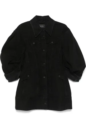 Simone Rocha Sculpted denim coat