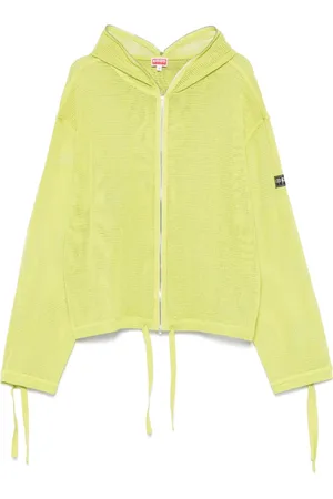 Kenzo Mesh zip-up hoodie