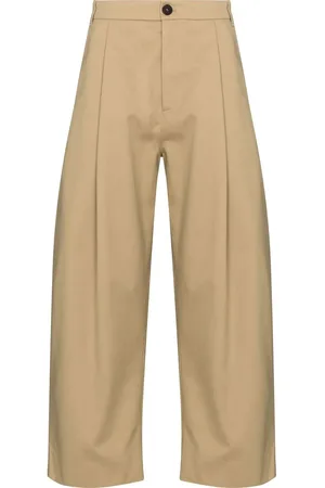 STUDIO NICHOLSON Cropped wide-leg trousers