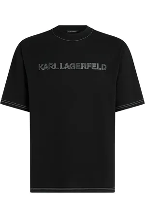 Karl Lagerfeld Contrast-stitching T-shirt