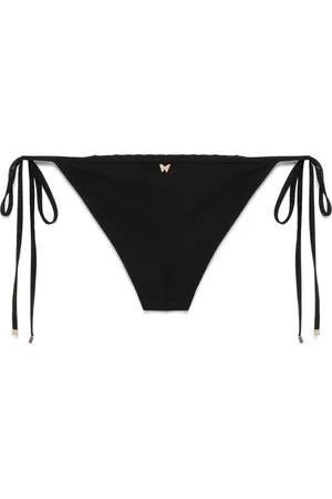 Kiki de Montparnasse Lace inset string bikini bottom