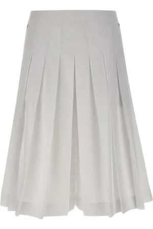Iceberg Cotton pleated skirt