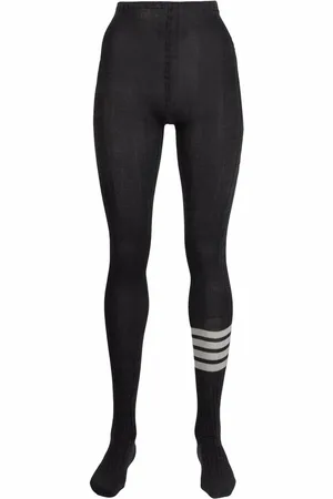 Thom Browne 4-Bar stripe merino tights