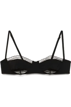 Kiki de Montparnasse Lace inset balconette bikini top