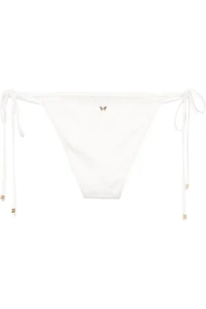 Kiki de Montparnasse Lace inset string bikini bottom