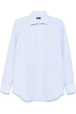 Finamore Micro-pattern shirt