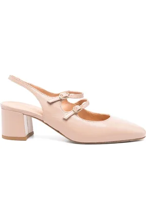 Julie Dee 50mm leather pumps