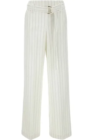 Liu Jo Striped straight-leg trousers