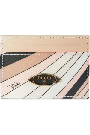 Puccini Iride-print card holder