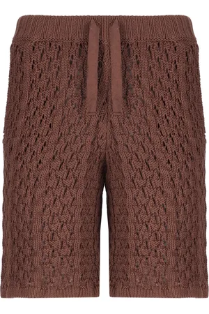 LANEUS Knitted bermuda shorts