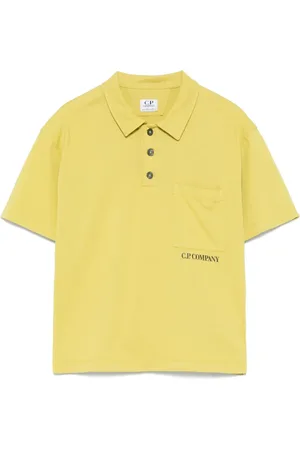 C.P. Company Logo-print polo shirt