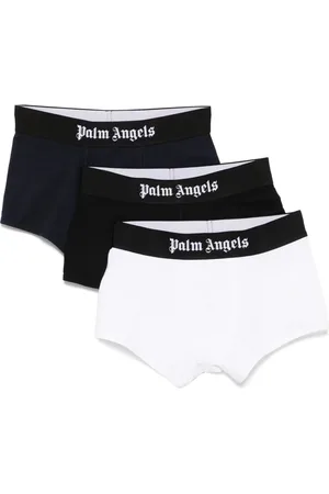 Palm Angels Logo-waistband boxers (pack of three)
