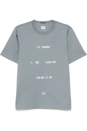 C.P. Company Typographic-logo jersey T-shirt
