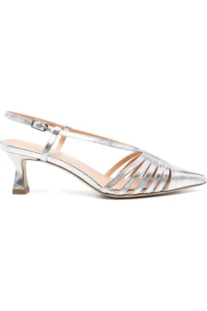 Julie Dee 55mm leather pumps