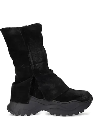 Lofina Chunky-sole slouch boots