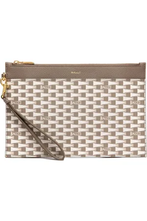 Bally Pennant envelope clutch bag