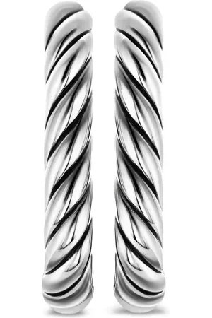 David Yurman Sterling DY Madison® hoop earrings