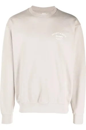 Sporty & Rich Logo-print crew-neck sweatshirt