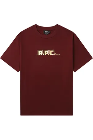 A.P.C. Logo-print cotton t-shirt