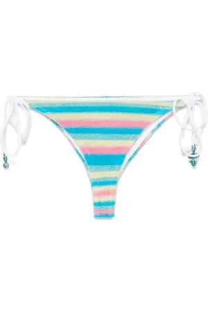 Casablanca Stripe towelling bikini bottom