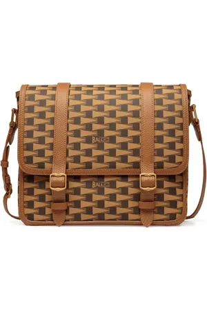 Bally Games logo-print messenger bag