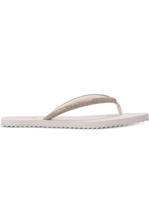 Michael Kors Jinx crystal-embellished flip-flops