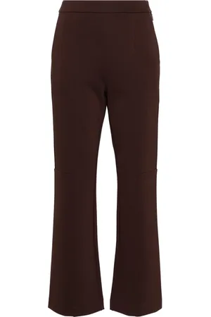Max Mara High-waisted straight-leg trousers