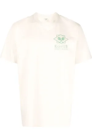 Sporty & Rich Graphic-print cotton T-shirt