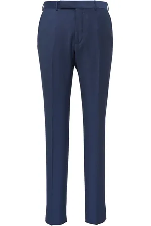Ermenegildo Zegna Flat-front tailored trousers
