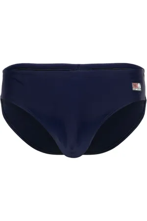 MC2 SAINT BARTH Cayo logo-patch swimming trunks
