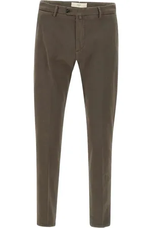 BRIGLIA Cotton trousers