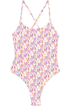 Emporio Armani Logo-print swimsuit