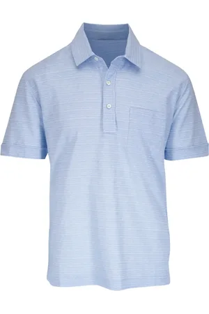 CANALI Mélange polo shirt