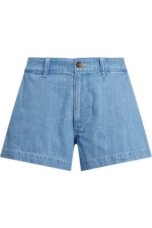 Ralph Lauren High-waisted denim shorts