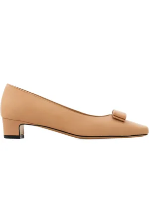 Salvatore Ferragamo 30mm Iconic bow pumps