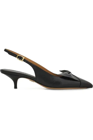 Salvatore Ferragamo 40mm Bow slingback pumps