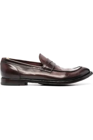 Officine creative Anatomia leather penny loafers