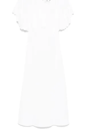 Elisabetta Franchi Crepe midi dress