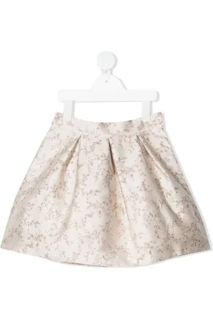 LA STUPENDERIA Luce floral-print miniskirt
