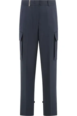 PESERICO SIGN Pressed-crease trousers