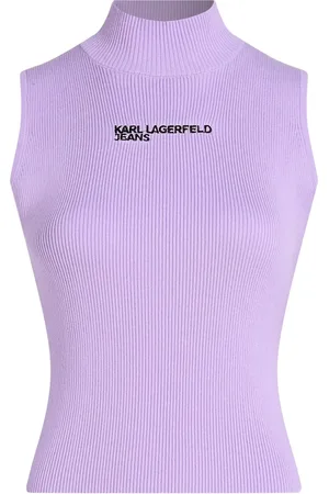Karl Lagerfeld Ribbed top