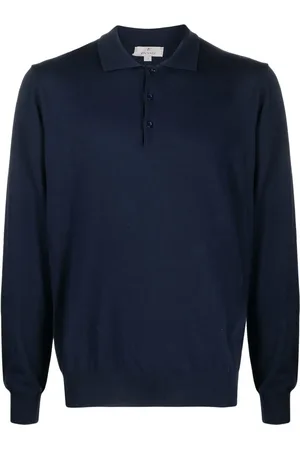 CANALI Long-sleeve polo jumper